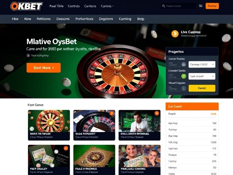 Official okbet.com website offering a wide range of licensed casino games and online betting options. Discover top bonuses, promotions, and expert reviews for the best gambling experience in real money.