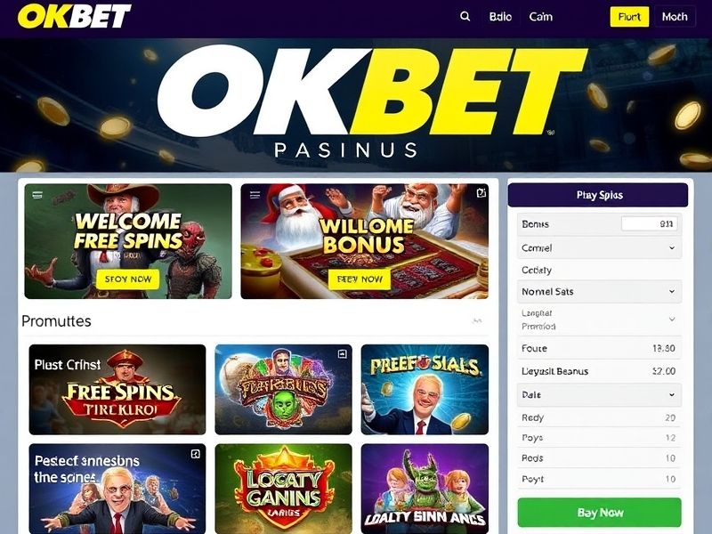 Official okbet.com website offering a wide range of licensed casino games and online betting options. Discover top bonuses, promotions, and expert reviews for the best gambling experience in real money.