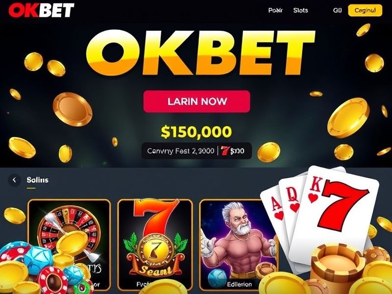Official okbet.com website offering a wide range of licensed casino games and online betting options. Discover top bonuses, promotions, and expert reviews for the best gambling experience in real money.